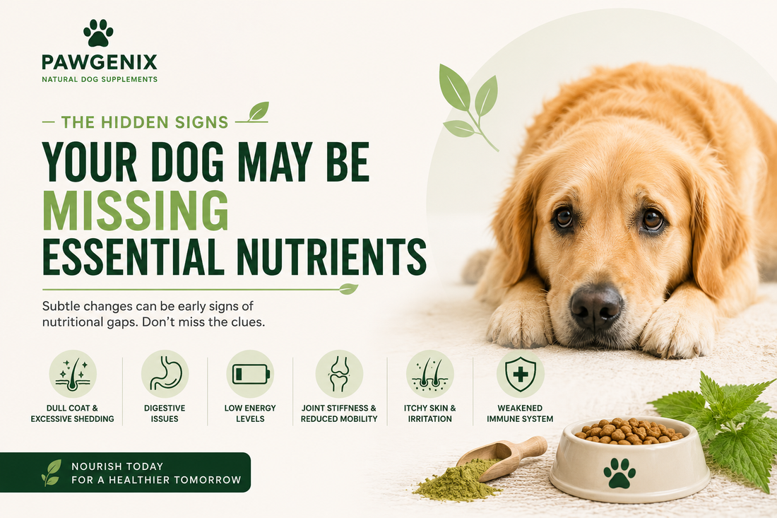 The Hidden Signs Your Dog May Be Missing Essential Nutrients
