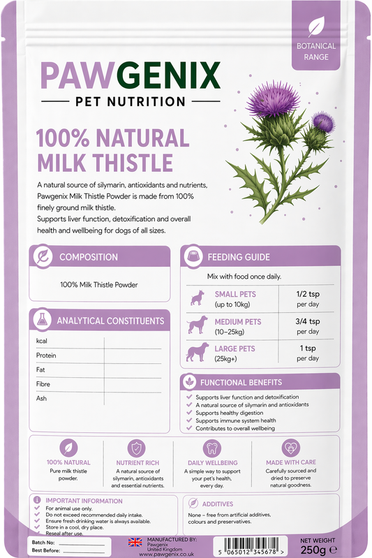 Pawgenix 100% Natural Milk Thistle Powder